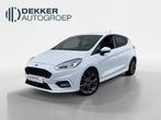 Ford Fiesta 1.0 100pk ST-Line-navi-cruise-pdc, Voorwielaandrijving, Gebruikt, Euro 6, Wit