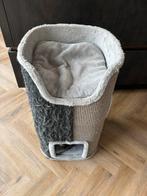 TE KOOP!luxe krabton voor katten,grijs,rond 43x75cm,netjes, Dieren en Toebehoren, Ophalen of Verzenden, Gebruikt, Krabton