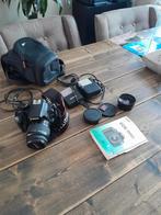 Canon Eos1000 met 4 lenzen etc, Ophalen, Zo goed als nieuw, Canon