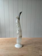 Mooi sierlijk ornament van albast, 44 cm hoog, Antiek en Kunst, Ophalen of Verzenden