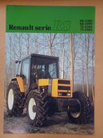 Folder Renault tractor serie RS, 68-12, 68-14, 75-12, 75-14, Ophalen of Verzenden, Gelezen, Tractor en Landbouw