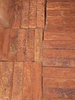 550st Antieke blauw-paarse metselstenen, Doe-het-zelf en Verbouw, Metselstenen, Ophalen, Gebruikt, Bakstenen