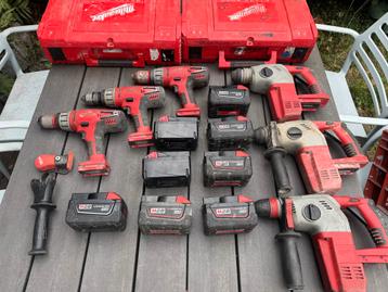 Diverse Milwaukee M28 machines beschikbaar voor biedingen