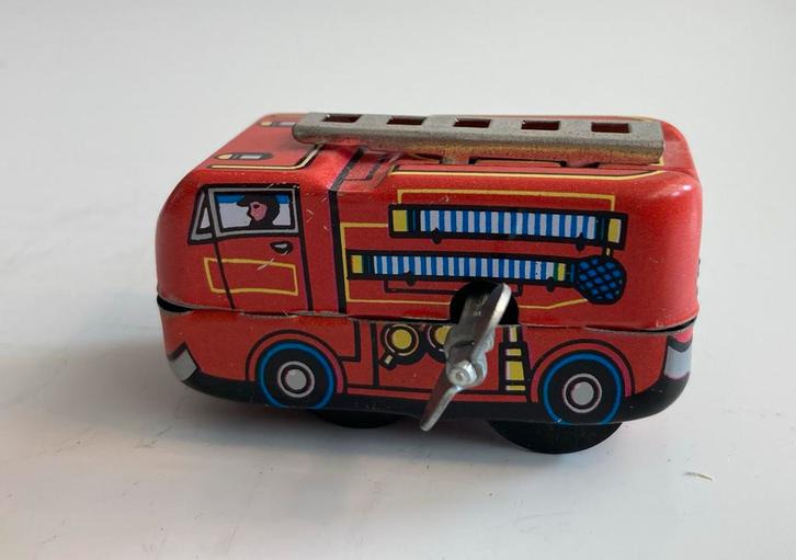 Vintage blikken speelgoed | brandweerwagen, Antiek en Kunst, Antiek | Speelgoed, Ophalen