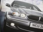 Jaguar X Type 2003 2.0 2.5 3.0 V6 GROOT FORMAAT brochure, Verzenden, Zo goed als nieuw, Overige merken