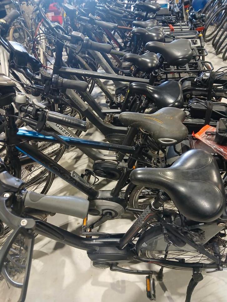 Partij e-bikes met middenmotor, Fietsen en Brommers, Elektrische fietsen, Gebruikt, Overige merken, 51 tot 55 cm, Ophalen