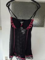 Jurkje lingerie, Ophalen, Zo goed als nieuw, Zwart, Cocktailjurk