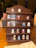 Franklin Mint Vingerhoedjes - Porselein, Ophalen, Gebruikt, Porselein, Overige typen