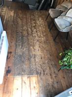 Houten vloer vloerdelen grenen, Doe-het-zelf en Verbouw, Hout en Planken, Ophalen, Minder dan 25 mm, Grenen, Zo goed als nieuw