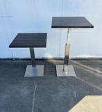 4 stuks horeca tafel hoogte verstelbaar sta tafel 60x60 cm, Ophalen