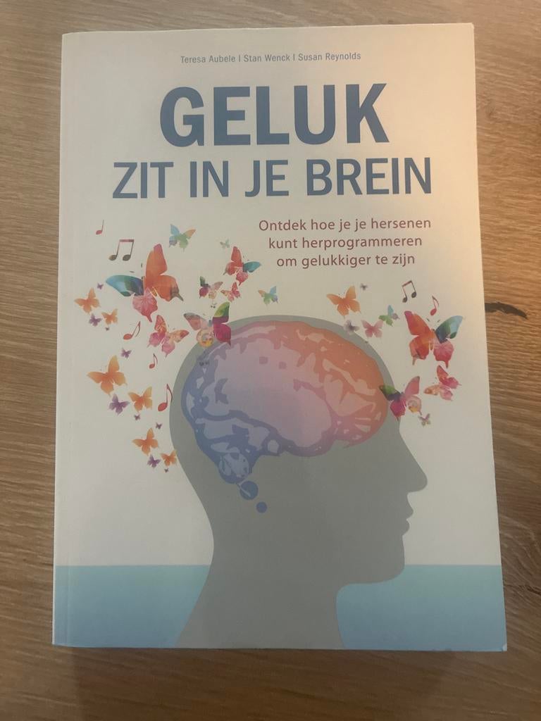 Geluk zit in je brein - Teresa Aubele, Boeken, Ophalen of Verzenden, Gelezen, Overige onderwerpen