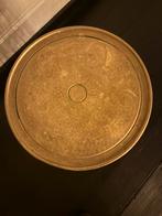 Kleine Jugendstil bijzettafel, Ophalen of Verzenden, Zo goed als nieuw, Rond, Hout