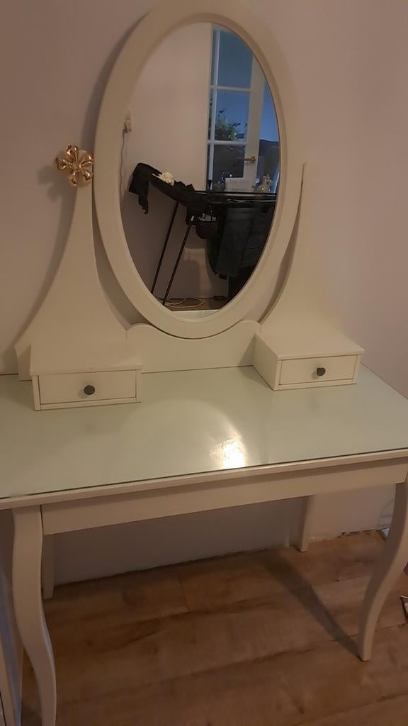 Make up tafel Ikea, Ophalen of Verzenden, Zo goed als nieuw, 50 tot 100 cm, Minder dan 100 cm