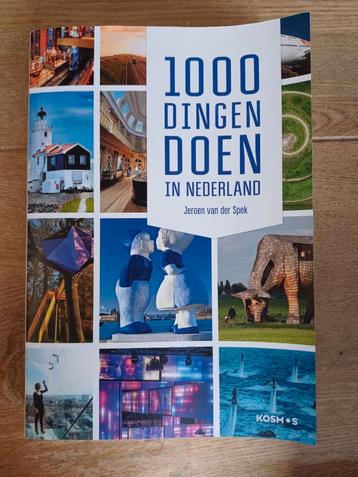 Jeroen van der Spek - 1000 dingen doen in Nederland beschikbaar voor biedingen
