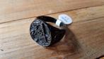 Vrijmetselaar ring Meester ring, 20 of groter, IJzer of Staal, Zwart, Heer