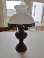 Petroleumlamp met kap - Prima Staat, Ophalen of Verzenden