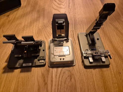 3x Vintage filmsplicers – Super 8 / Single 8 – Minette, Fuji, Verzamelen, Fotografica en Filmapparatuur, 1960 tot 1980, Ophalen of Verzenden