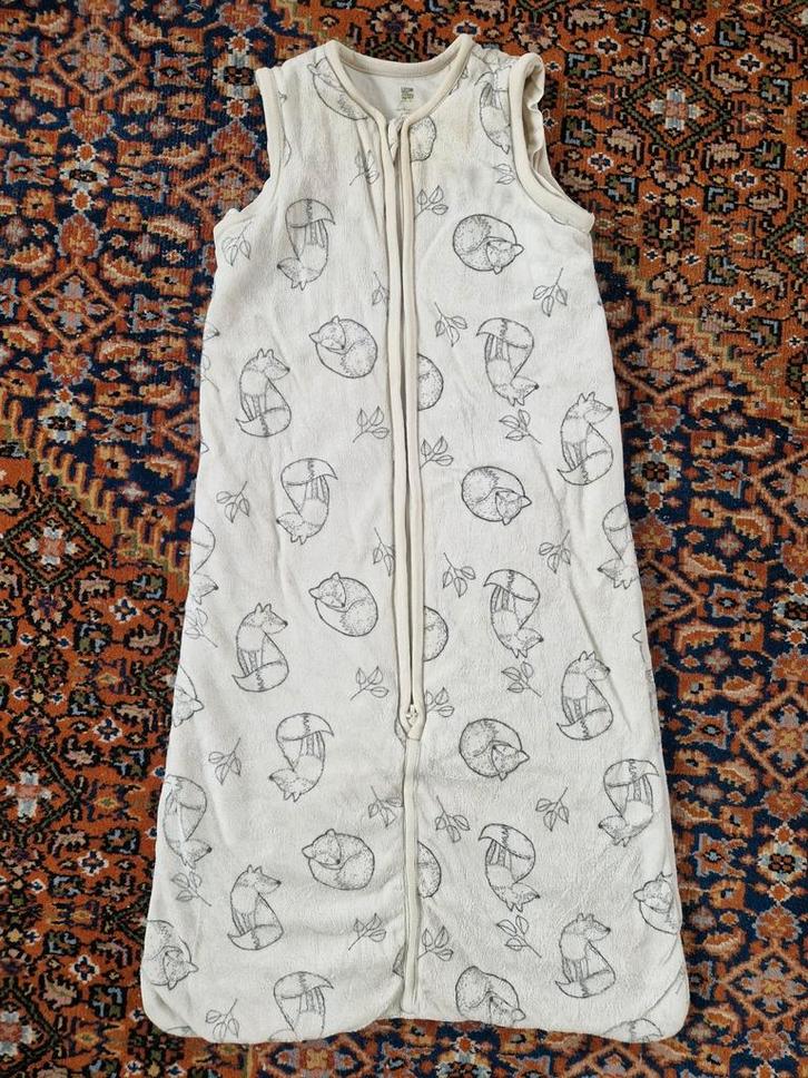 Schattige herfst winter HEMA Slaapzak met Vosjes 68/80, Kinderen en Baby's, Dekens, Slaapzakjes en Inbakerproducten, Gebruikt