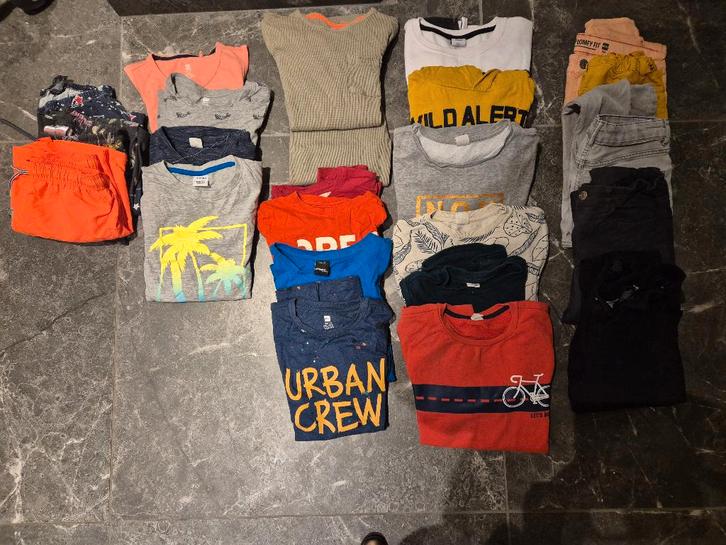 Kinderkleding jongens maat 158/164, Kinderen en Baby's, Kinderkleding | Kinder-kledingpakketten, Zo goed als nieuw, Maat 158, Ophalen