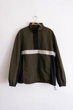 Groen Zwarte Windbreaker Zara Maat M, Groen, Zara, Gedragen, Maat 38/40 (M)