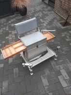 Viskoffer zitmand, Watersport en Boten, Hengelsport | Algemeen, Ophalen, Gebruikt, Koffer of Tas