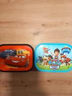 Mepal paw patrol en cars broodtrommel/lunchbox, Ophalen, Zo goed als nieuw