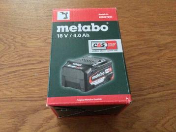 Metabo LI-POWER ACCU-PACK 18 V - 4.0 AH (625027000) - Nieuw beschikbaar voor biedingen