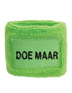 Voor jouw Doe Maar Feestje PolsBandje kleur Groen en of Geel, Verzenden, Nieuw in verpakking, Overige formaten, Levenslied of Smartlap