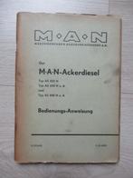 Bedienungs-Anweisung MAN Ackerdiesel Typ AS 425 H, Ophalen of Verzenden