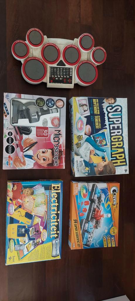 Diverse gezelschapsspellen en educatief speelgoed, Hobby en Vrije tijd, Gezelschapsspellen | Bordspellen, Gebruikt, Een of twee spelers