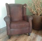 Fauteuil zacht leer, Ophalen, Zo goed als nieuw, Leer