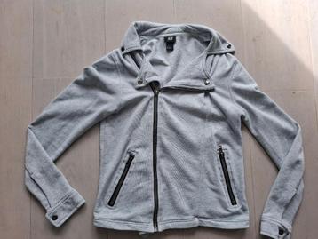 H&M Lichtgrijze sweater vest maat S beschikbaar voor biedingen
