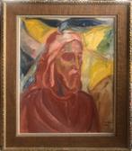 De Verlosser, Joseph Terdjan, olieverf/doek 1975, Ophalen of Verzenden