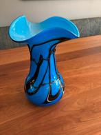 Geblazen artistieke vaas 33 cm hoog, Ophalen