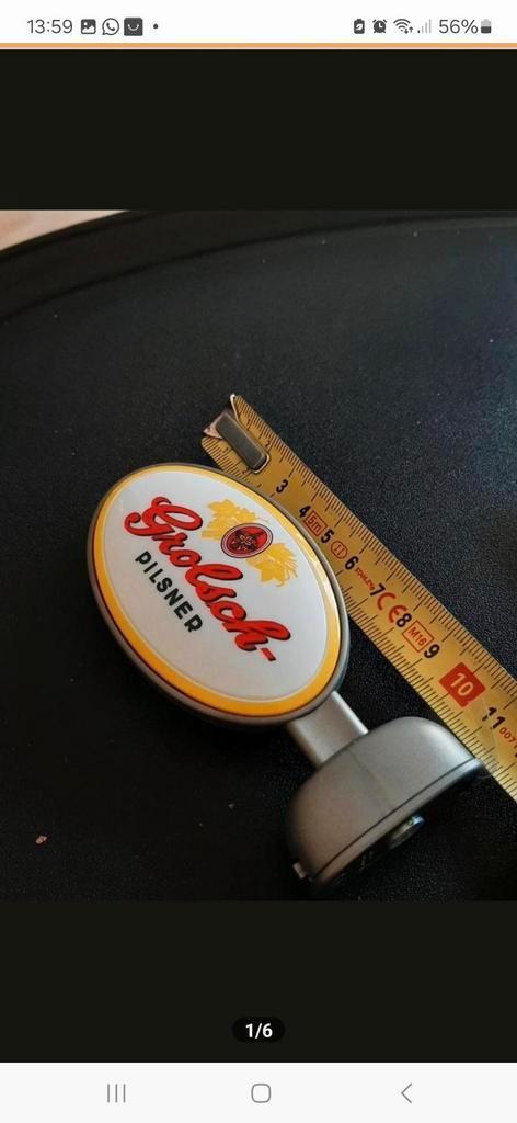 Mini lichtbak Grolsche opening Enschede 2004., Verzamelen, Biermerken, Reclamebord, Plaat of Schild, Grolsch, Ophalen of Verzenden