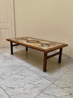 Vintage jaren 70 mozaiek salontafel, Ophalen, Gebruikt, Overige materialen, 100 tot 150 cm