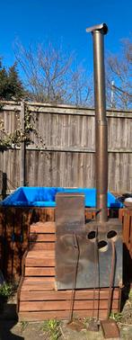 Hot tub hout kachel, Ophalen, Gebruikt