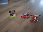 Lego junior brandweer, aanhanger, huisje, Kinderen en Baby's, Speelgoed | Duplo en Lego, Ophalen of Verzenden, Gebruikt, Complete set