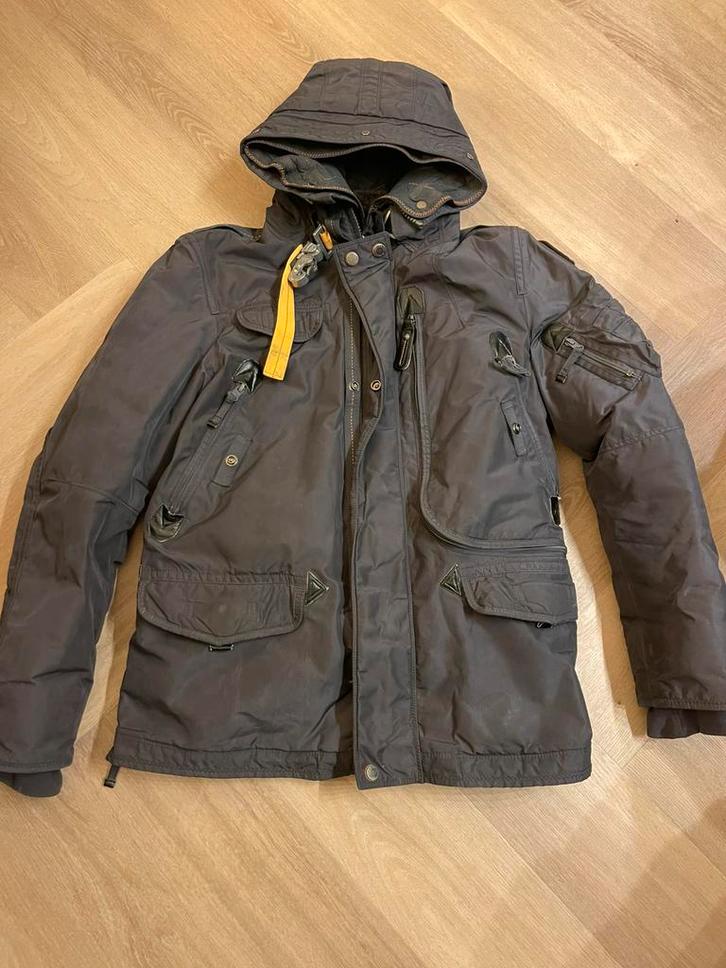 Parajumpers Right Hand Jas donkergrijs (dubbel gevoerd), Kleding | Heren, Jassen | Winter, Gedragen, Maat 46 (S) of kleiner, Grijs