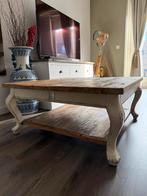 Riviera maison Sidetable + bijzettafel, Huis en Inrichting, Tafels | Sidetables, Ophalen, 50 tot 100 cm, Vierkant, Zo goed als nieuw