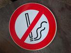 Sticker verboden te roken 8 st 20cm doorsnede, Ophalen of Verzenden
