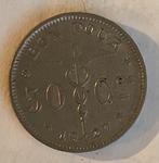 50 cent België 1927, Postzegels en Munten, Ophalen of Verzenden, België