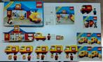 Lego 6362 (met doos), 5x 6651 en 6624 complete postvloot, Kinderen en Baby's, Speelgoed | Duplo en Lego, Complete set, Gebruikt