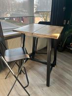 Ikea Tybyn hoge tafel + 4 Franklin stoelen/krukken, Ophalen, Gebruikt