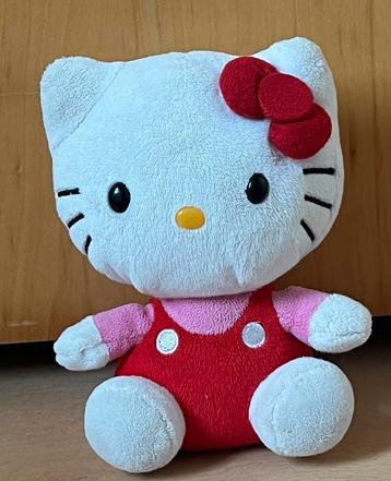 Hello Kitty pluche knuffel 16 cm rood knuffeldier beschikbaar voor biedingen