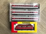 Fleischmann H0 set 4347 en 3 x 5184, Fleischmann, Ophalen of Verzenden, Zo goed als nieuw, Analoog
