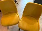 Twee eetkamerstoelen Zuiver Brent - kleur mosterd / geel, Ophalen, Gebruikt, Overige kleuren, Twee