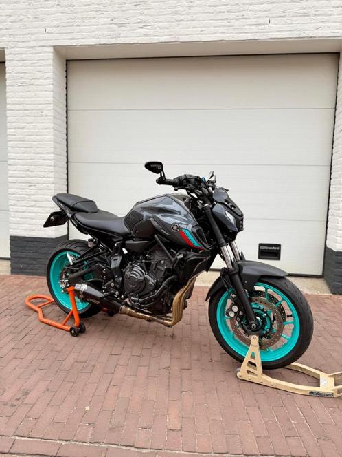 Yamaha MT07 2022 35KW, Motoren, Motoren | Yamaha, Particulier, Naked bike, 12 t/m 35 kW, 2 cilinders, Minimaal motorrijbewijs A2