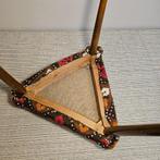 Vintage Kruk Deens Vintage driepoot tripod Footstool Retro, Ophalen of Verzenden, Zo goed als nieuw, X, Hout
