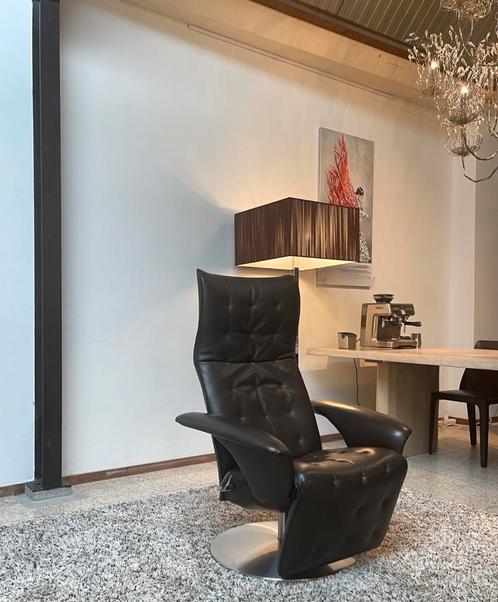 Jori Square relaxfauteuil Fuerte leder als NiEUW!, Huis en Inrichting, Fauteuils, Nieuw, Leer, 50 tot 75 cm, Minder dan 75 cm